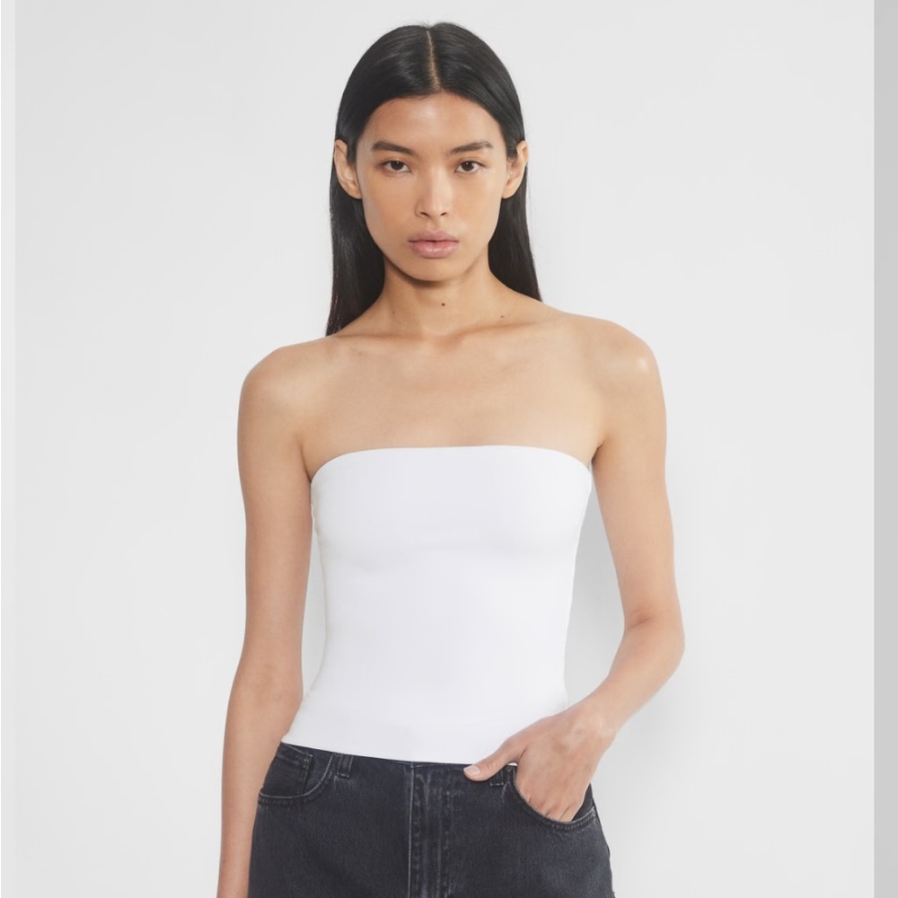 NWT Aritzia Contour Tube Top White XS